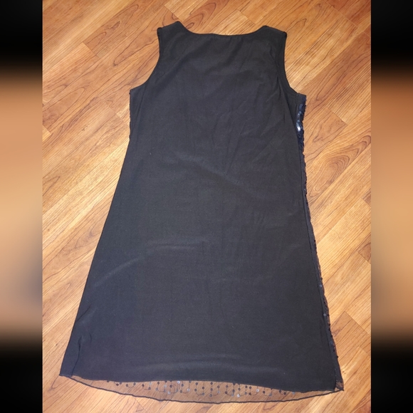 Forever Black Sequin Mini Dress, Size M - Picture 6 of 6